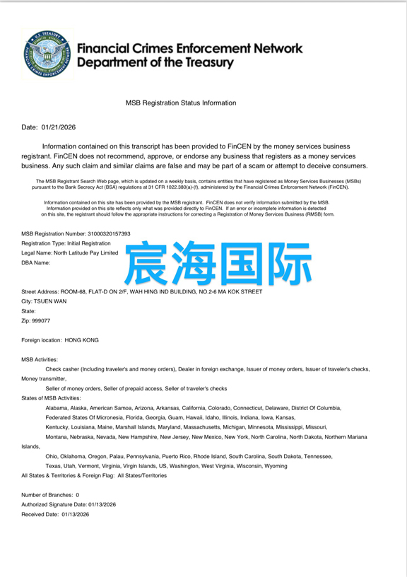 TCSP牌照